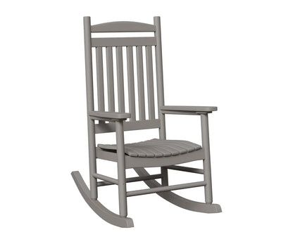Berlin Gardens Porch Rocker in Light Gray