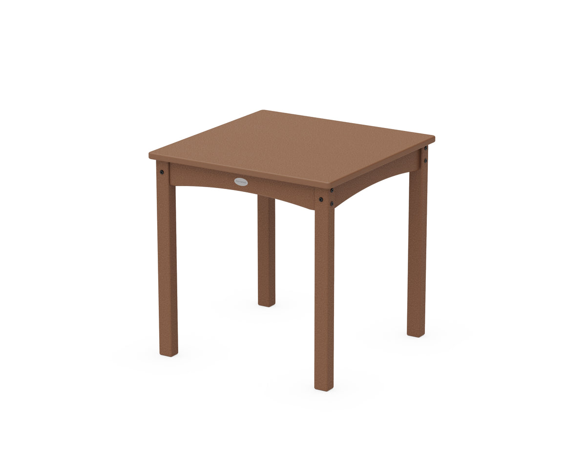 POLYWOOD Kids 24" Dining Table in Teak