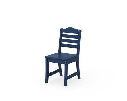 POLYWOOD Savannah Kids Dining Chair in Navy