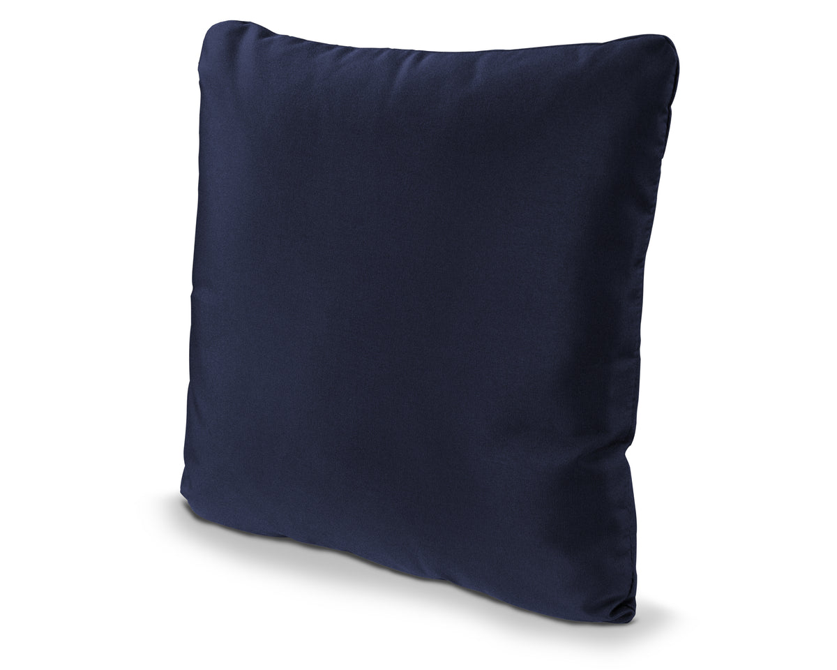 POLYWOOD 16" Outdoor Throw Pillow in Navy