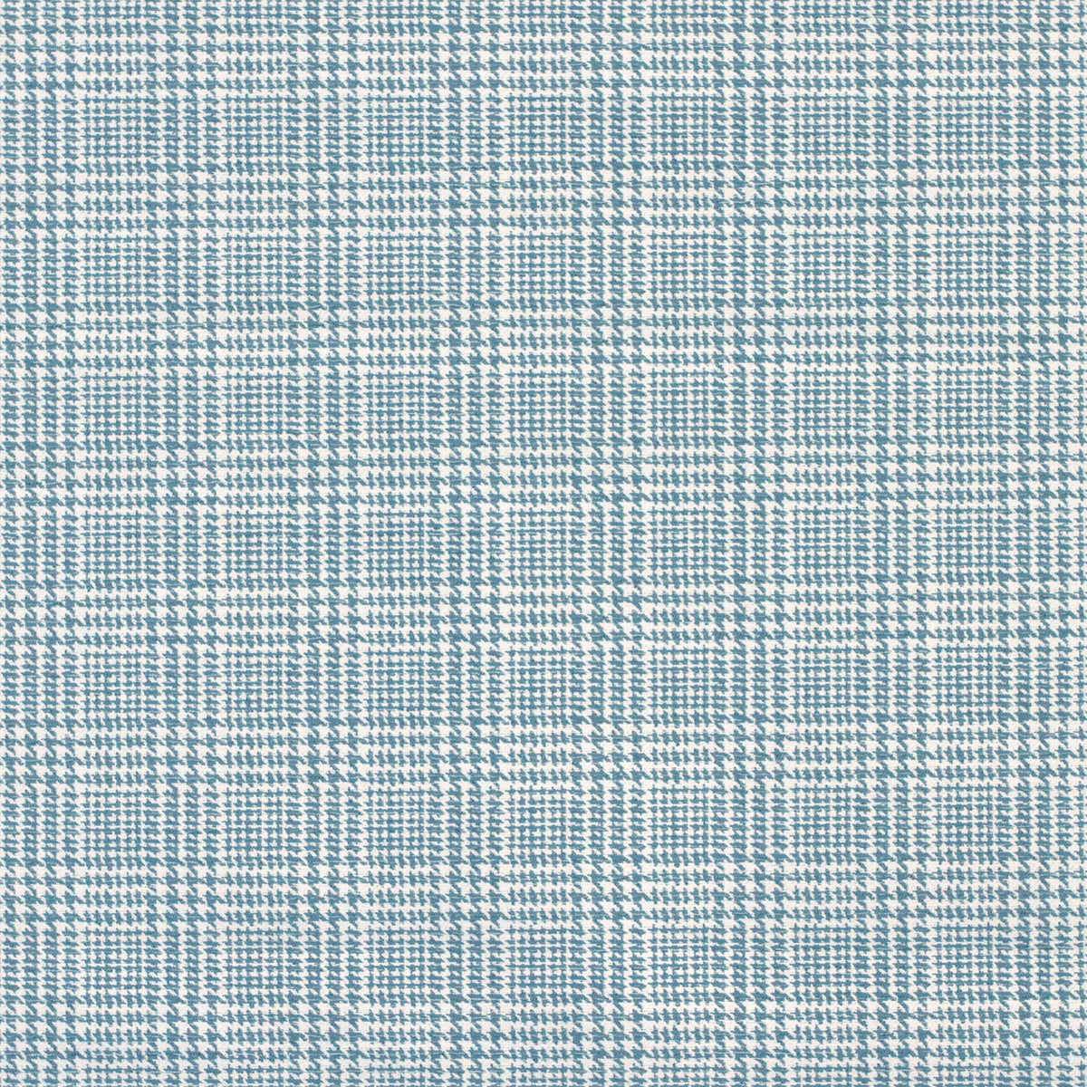 POLYWOOD South Beach Seat Cushion - 17"D x 20"W x 2.5"H in Houndstooth Sky Blue