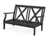 POLYWOOD Braxton Deep Seating Loveseat Frame in Black