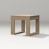 POLYWOOD Latitude End Table in Vintage Sahara