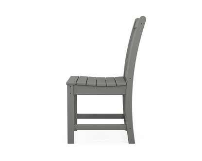 POLYWOOD Traditional Garden Dining Side Chair angle view