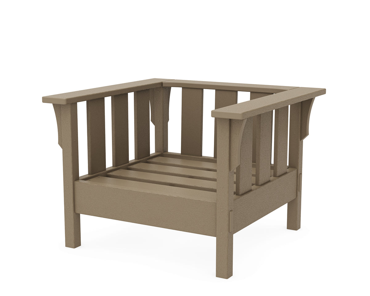 POLYWOOD Acadia Deep Seating Chair Frame in Vintage Sahara