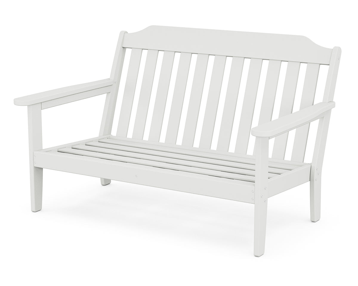 POLYWOOD Country Living Cottage Deep Seating Loveseat Frame in White