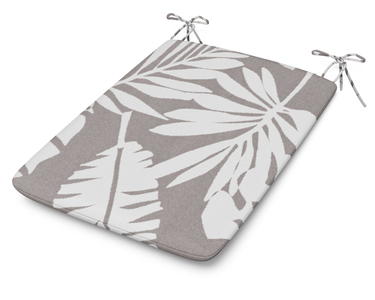 POLYWOOD 1100 Plaza Seat Pad in Leaf Grey Mist