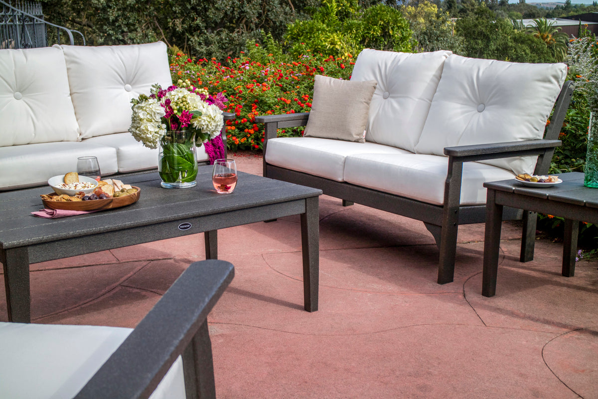 POLYWOOD Vineyard Deep Seating Sofa lifestyle