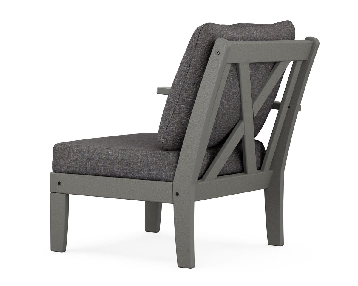 POLYWOOD Braxton Modular Left Arm Chair angle view