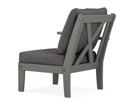 POLYWOOD Braxton Modular Left Arm Chair angle view