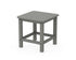 POLYWOOD Seashell 18" Side Table in Slate Grey