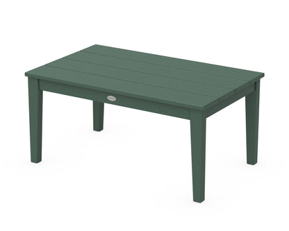 POLYWOOD Newport 22" x 36" Coffee Table in Green