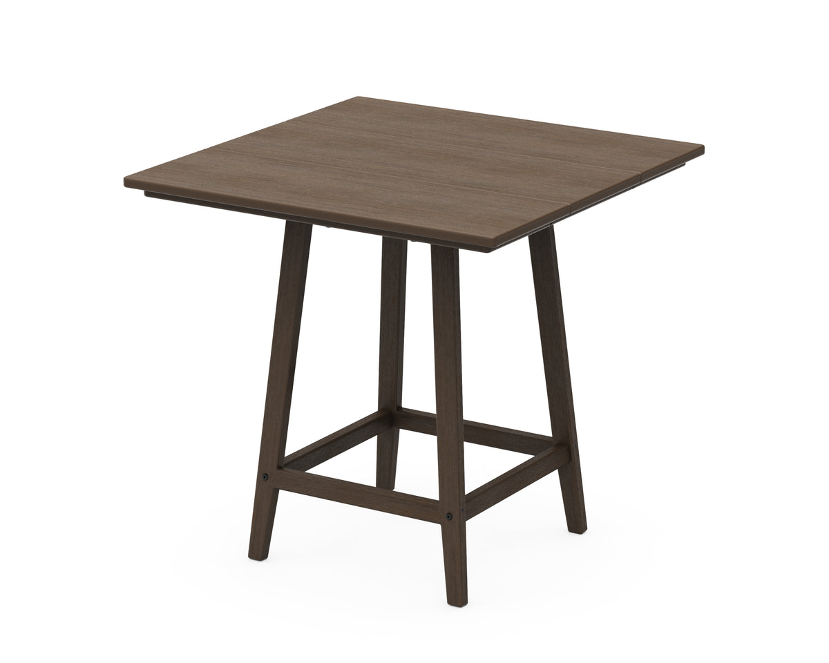 POLYWOOD Studio 30" Square Bistro Table in Kona