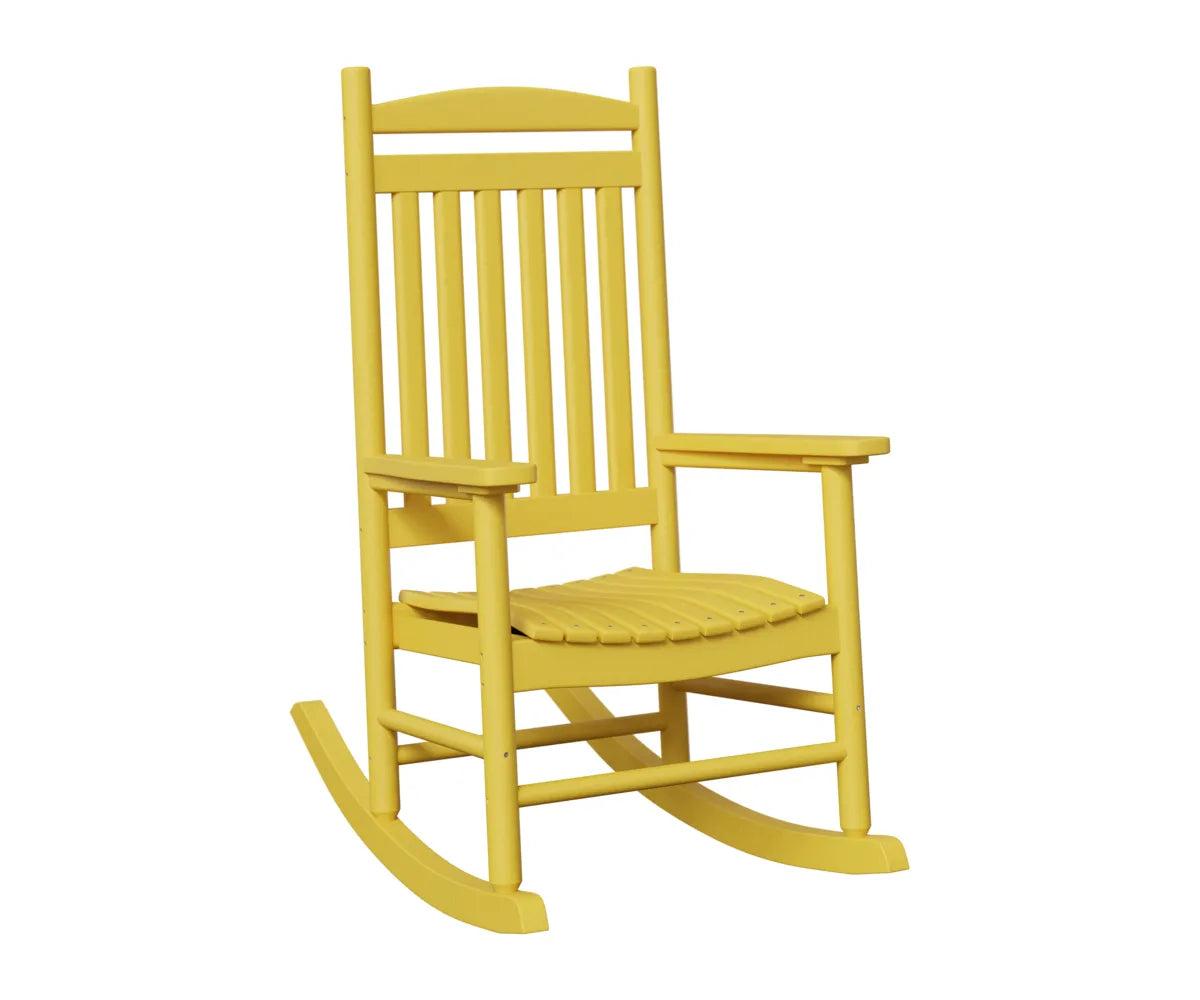 Berlin Gardens Porch Rocker in Sunburst Yellow
