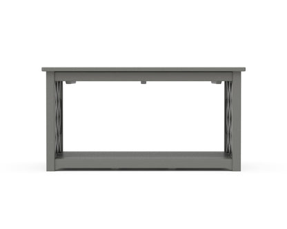 POLYWOOD Wovendale Coffee Table angle view