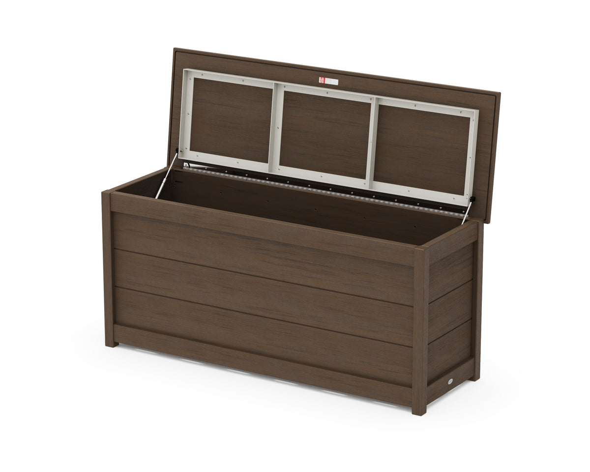 POLYWOOD 68" Storage Box Table in Kona