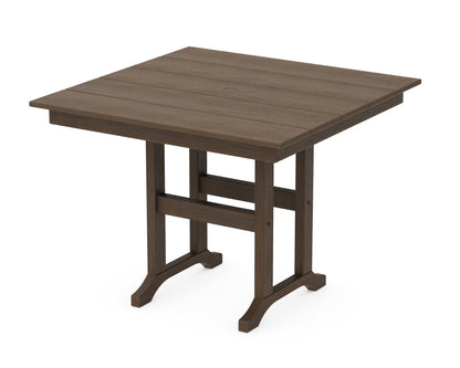 POLYWOOD Farmhouse 37" Dining Table in Kona
