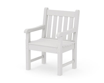 POLYWOOD Rockford Garden Arm Chair in Vintage White