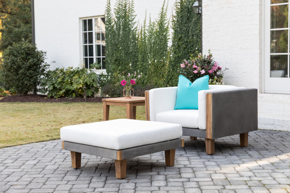 Lloyd Flanders Catalina Lounge Chair, lifestyle photo 4