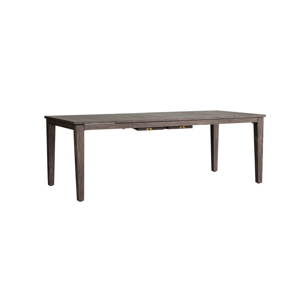 Lloyd Flanders Frontier 86-110" Butterfly Umbrella Dining Table, lifestyle photo 1
