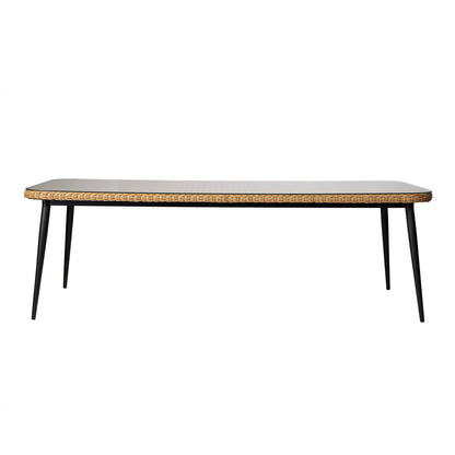 Lloyd Flanders Galloway 95" Rectangular Dining Table, lifestyle photo 2