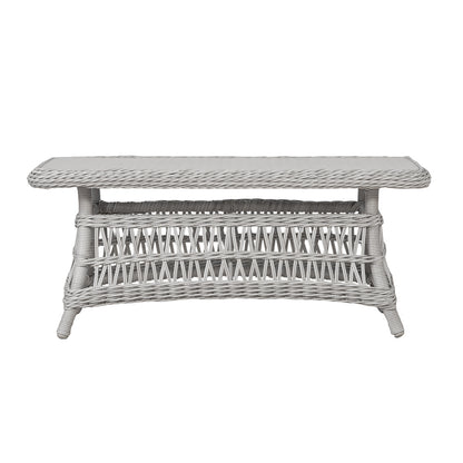 Lloyd Flanders Mackinac 44" Rectangular Cocktail Table, lifestyle photo 2