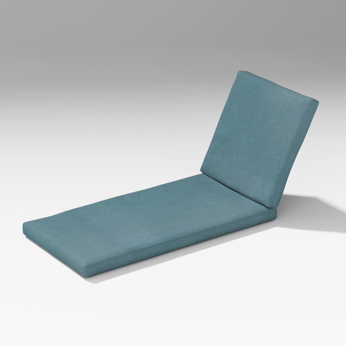 POLYWOOD PW Designer Series Estate Chaise Lounge Full Cushion in Ocean Teal