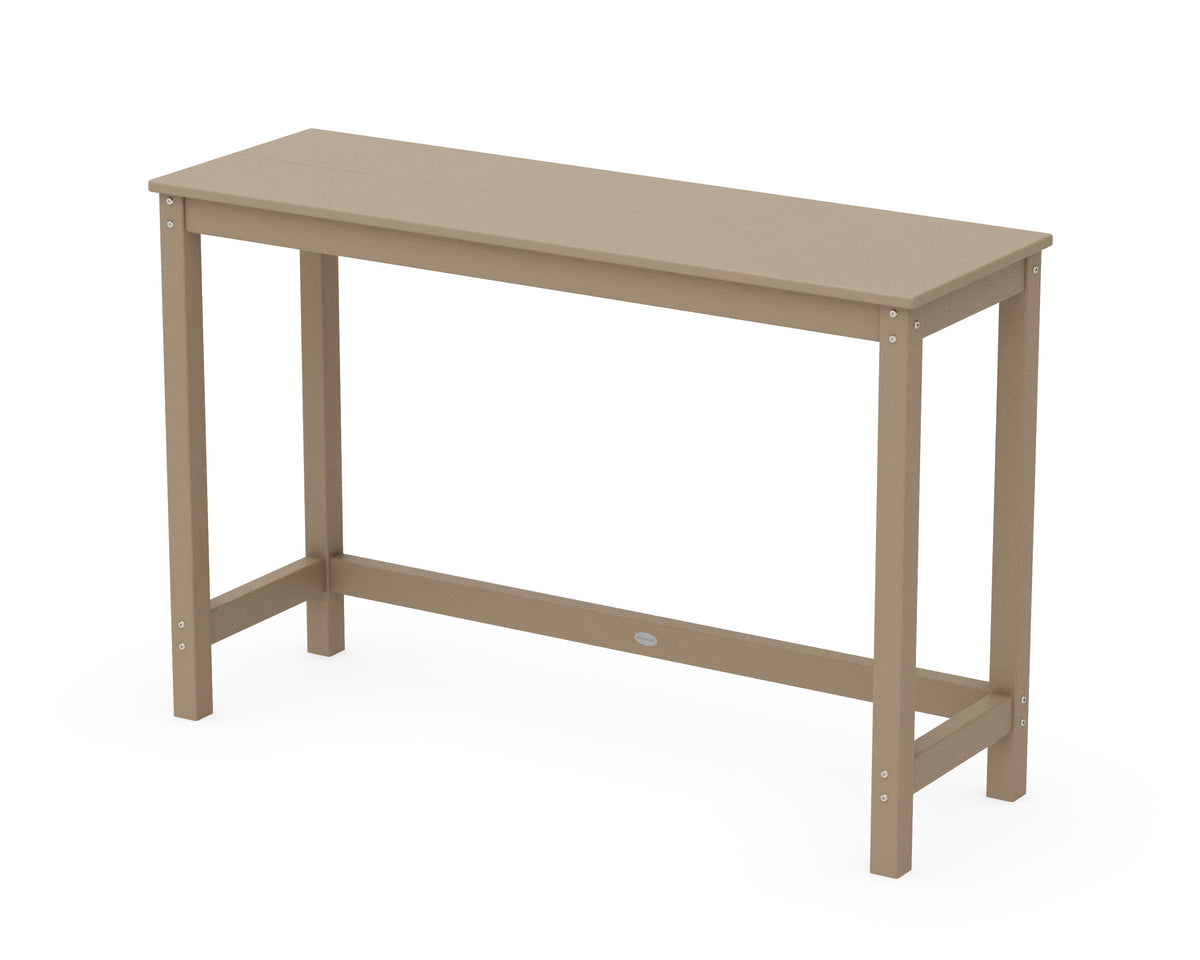 POLYWOOD Studio Balcony Counter Table in Vintage Sahara