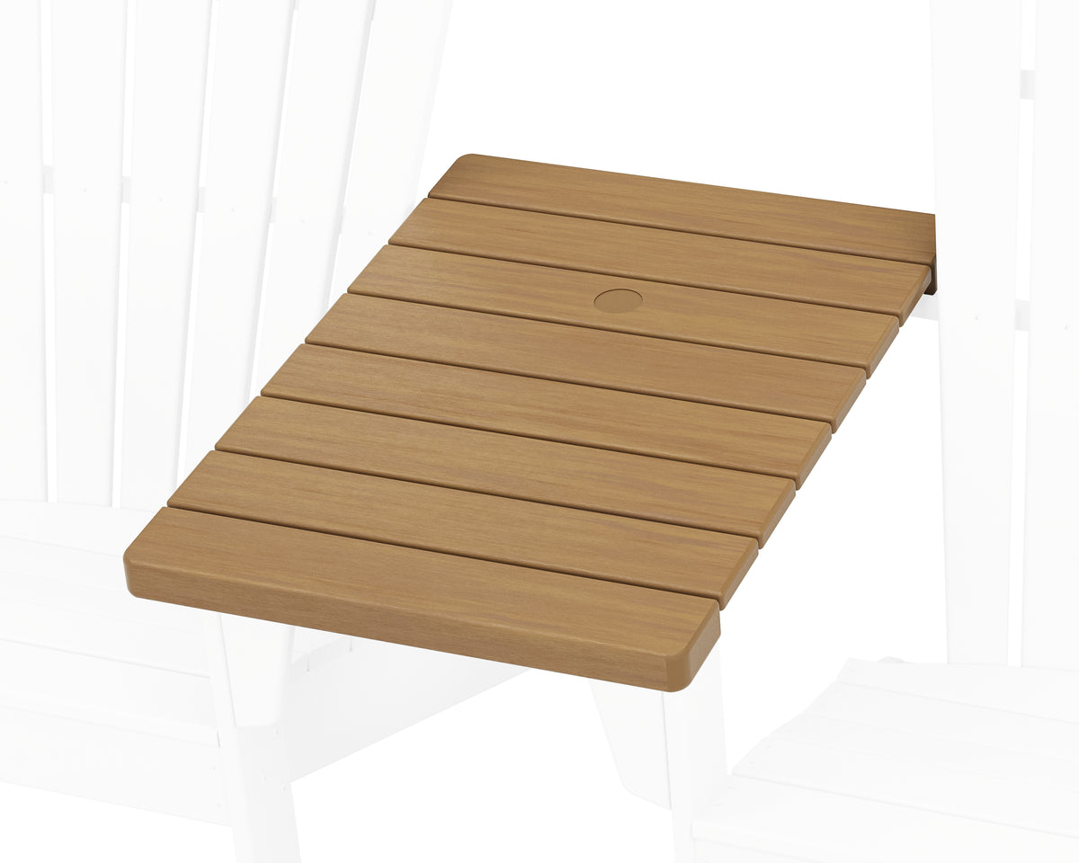 POLYWOOD Straight Adirondack Connecting Table in Natural