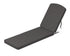 POLYWOOD Chinoiserie Chaise Cushion in Ash Charcoal