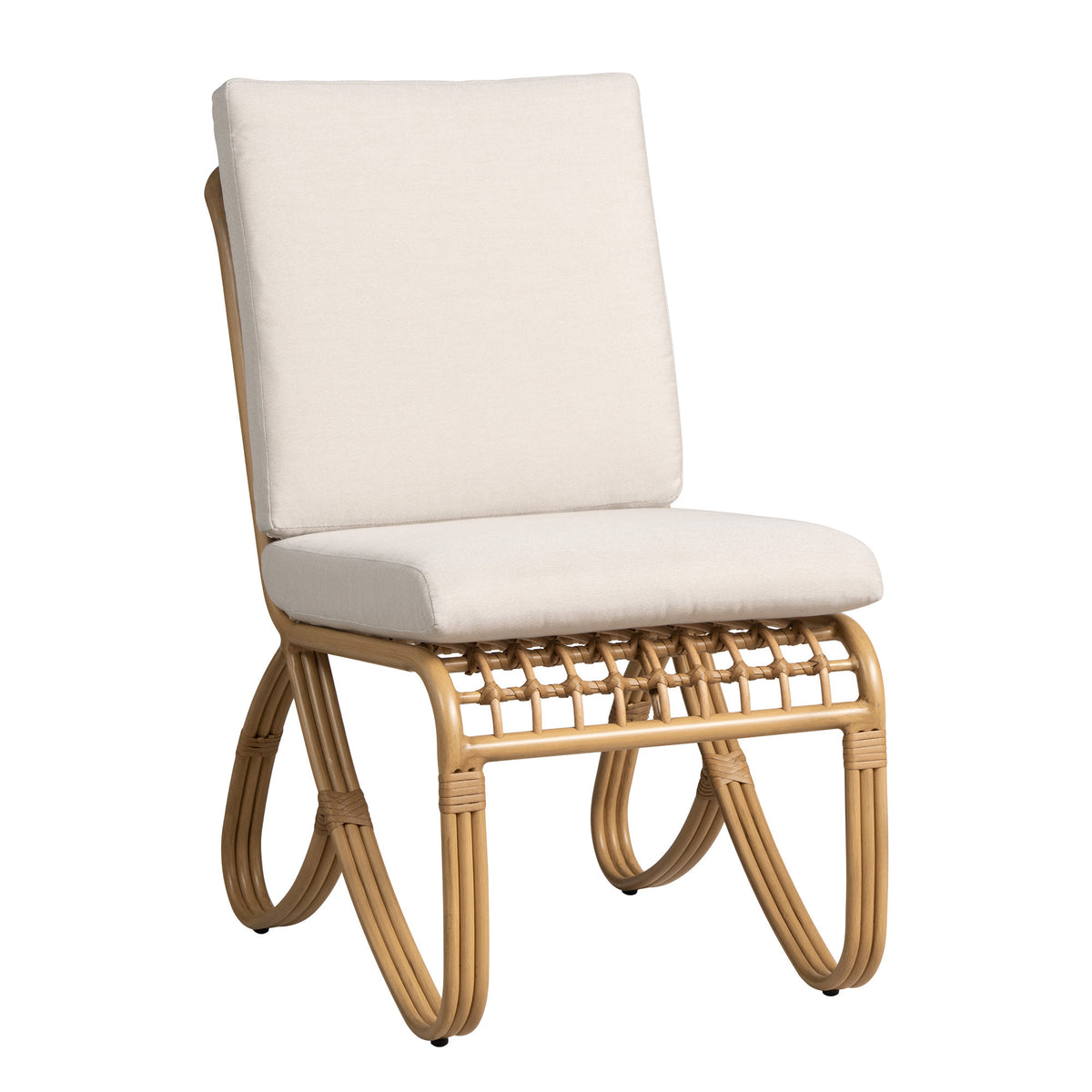 Lloyd Flanders Riviera Armless Dining Chair, lifestyle photo 1