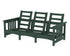 POLYWOOD Club Mission Sofa Frame in Green