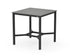POLYWOOD Main Street 42 x 42 Bar Table in Black / Slate Grey
