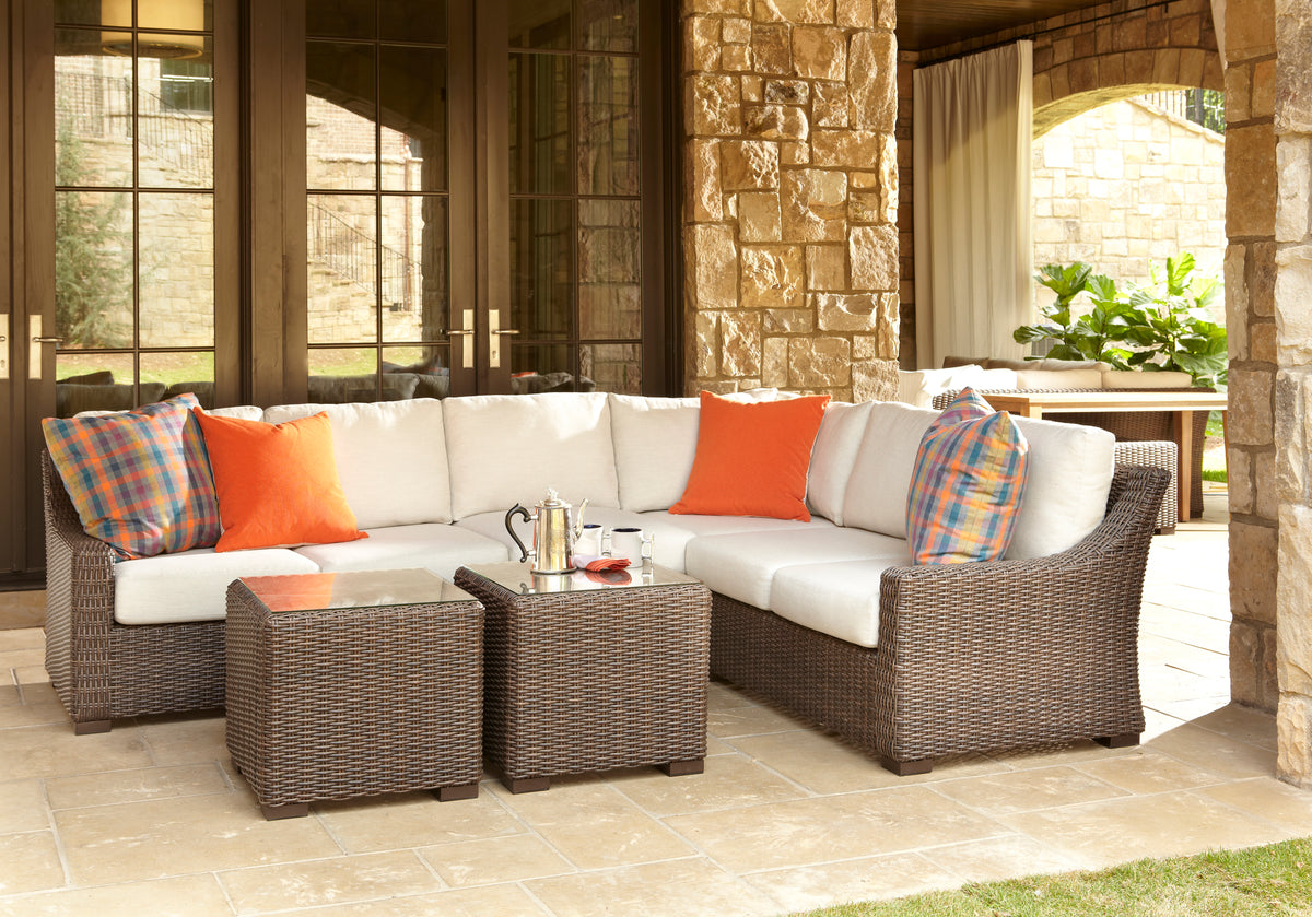 Lloyd Flanders Mesa Armless Sectional, lifestyle photo 3
