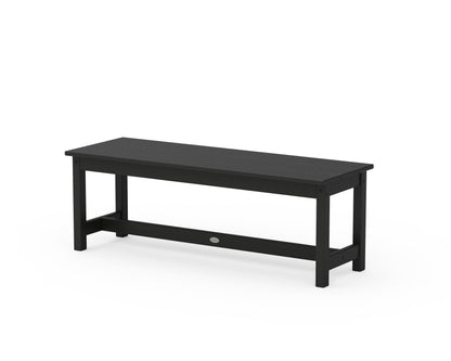 POLYWOOD 48" Planter Bench in Black
