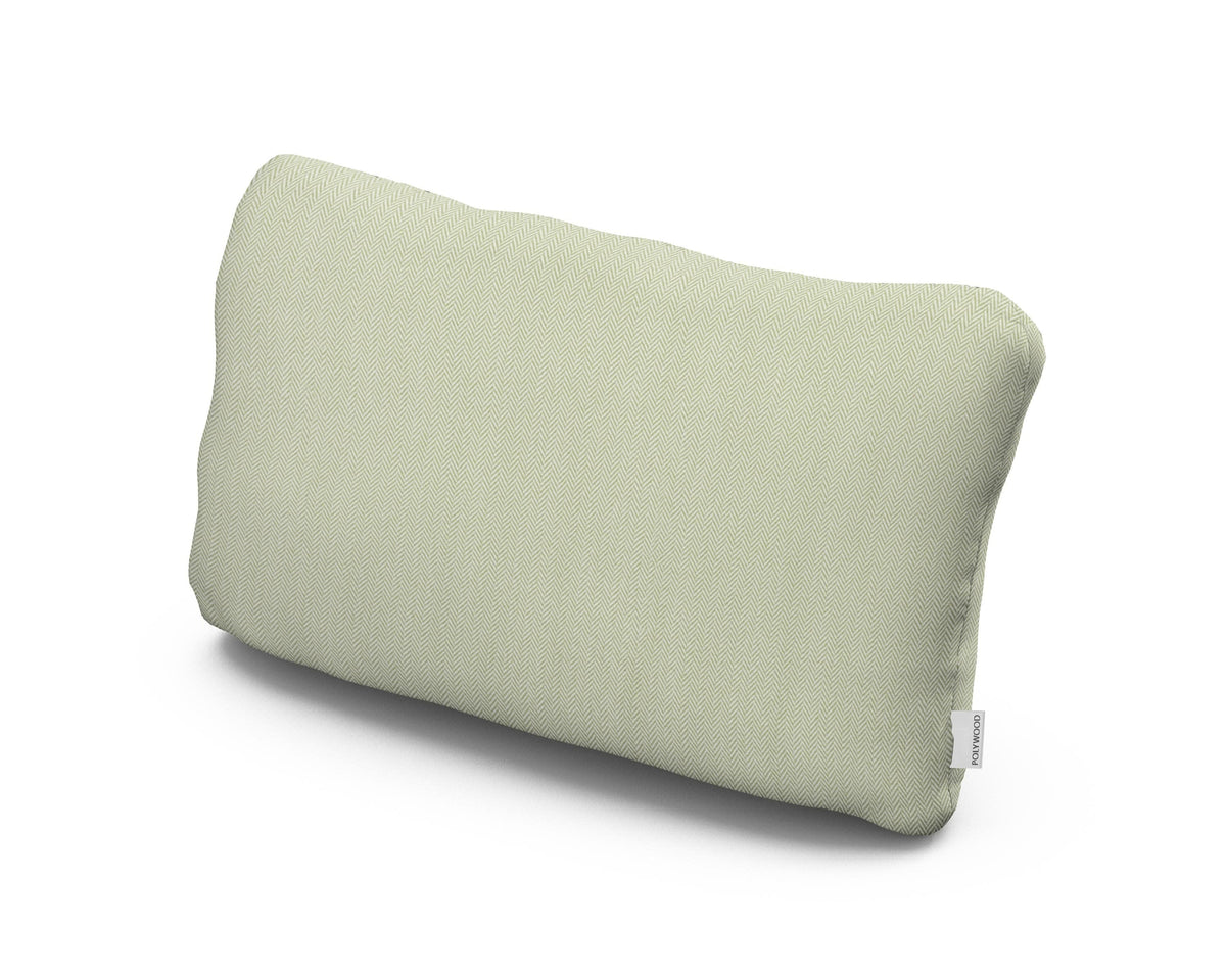 POLYWOOD Outdoor Lumbar Pillow in Primary Colors Pistachio