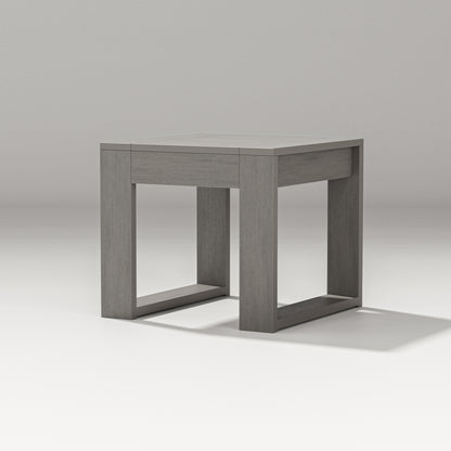 POLYWOOD Latitude End Table in Driftwood