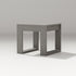POLYWOOD Latitude End Table in Driftwood