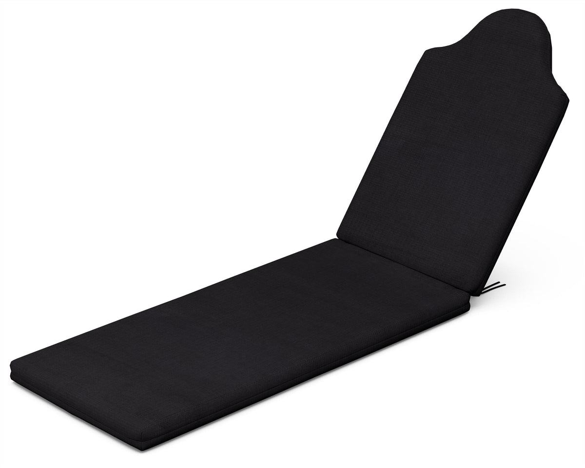 POLYWOOD Chaise Cushion in Midnight Linen