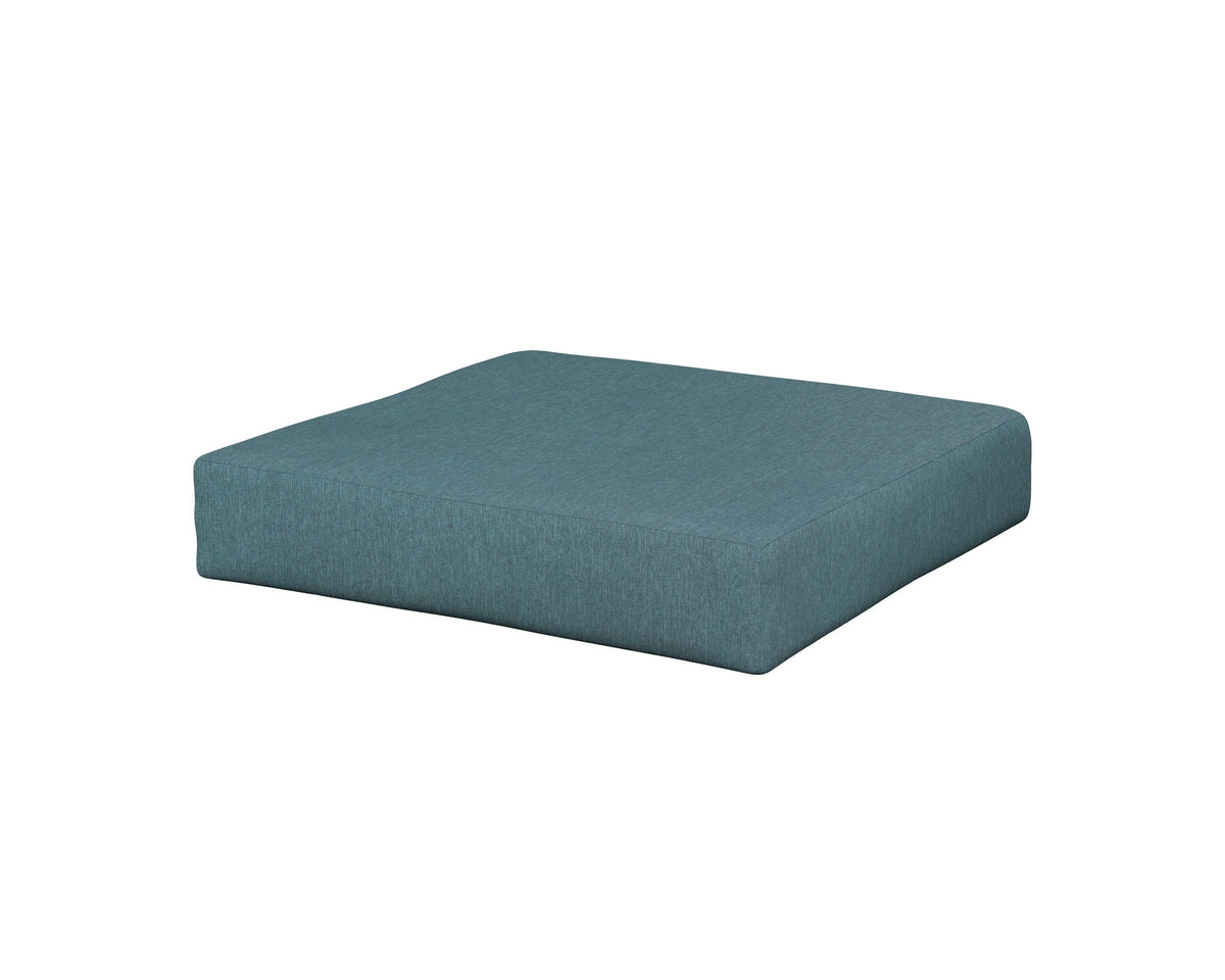 POLYWOOD Prescott Ottoman Cushion in Ocean Teal