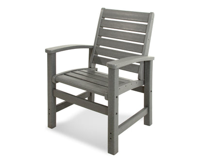 POLYWOOD Signature Dining Chair in Slate Grey
