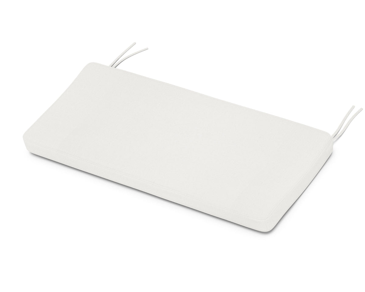 POLYWOOD Chinoiserie 48" Bench Seat Cushion in Natural Linen