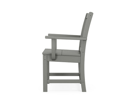 POLYWOOD Prairie Dining Arm Chair angle view