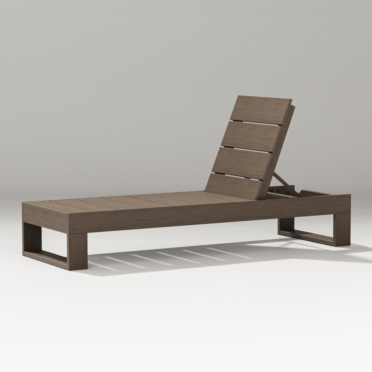 POLYWOOD Latitude Chaise Lounge in Kona