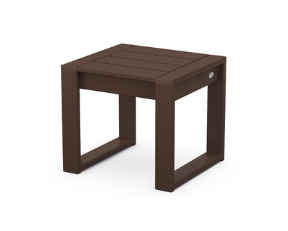 POLYWOOD EDGE End Table in Mahogany