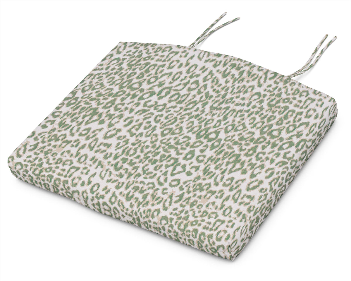 POLYWOOD Standard Seat Cushion 18.5"D x 24"W x 2.5"H in Safari Pistachio