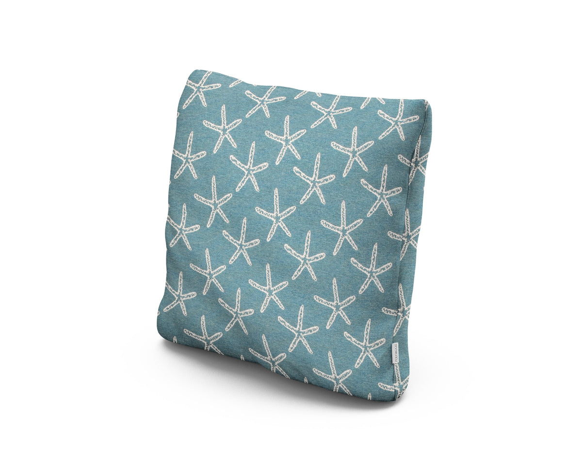 POLYWOOD 18" Outdoor Throw Pillow in Sands