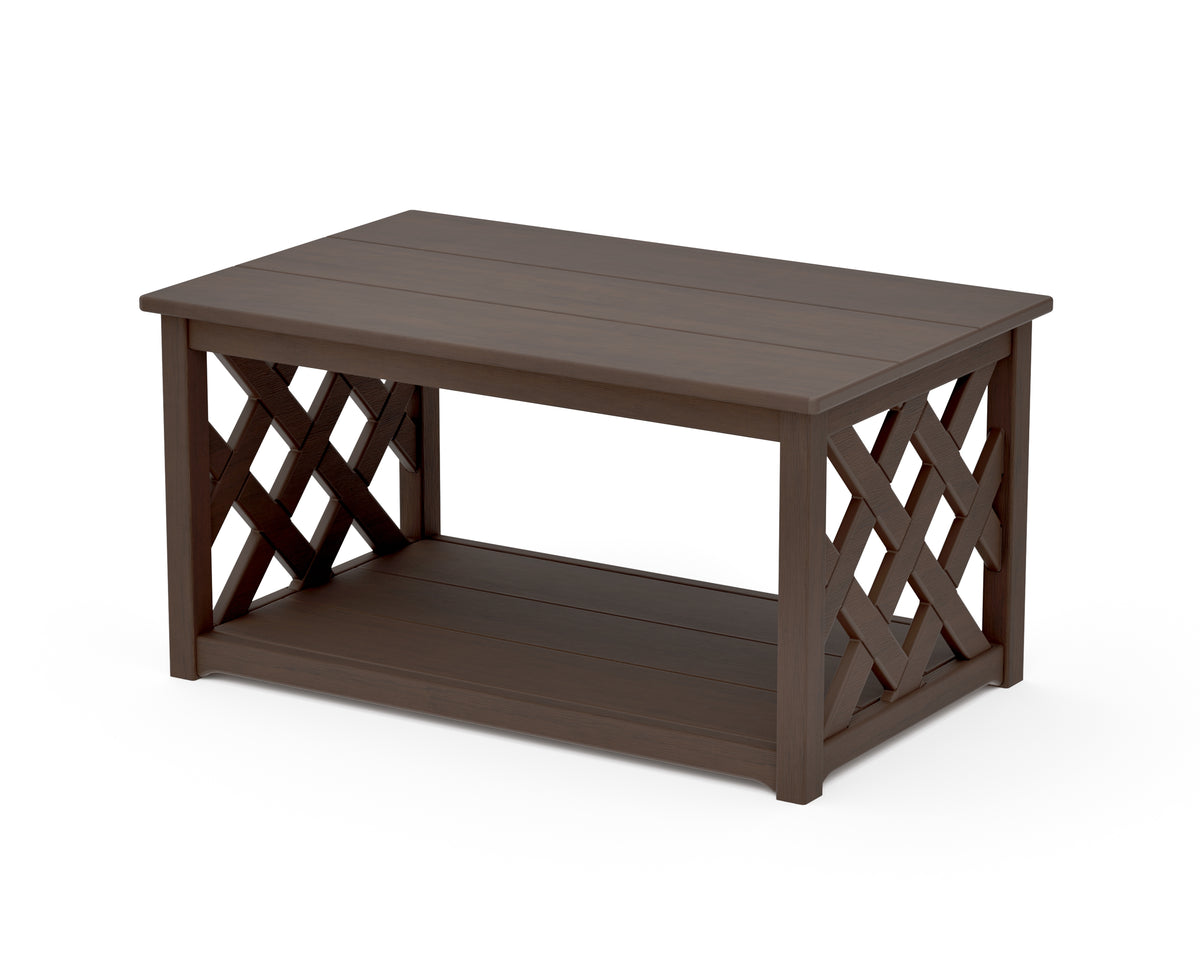 POLYWOOD Wovendale Coffee Table in Kona
