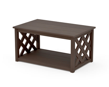POLYWOOD Wovendale Coffee Table in Kona