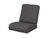 POLYWOOD Club Seat/Back Cushion in Ash Charcoal